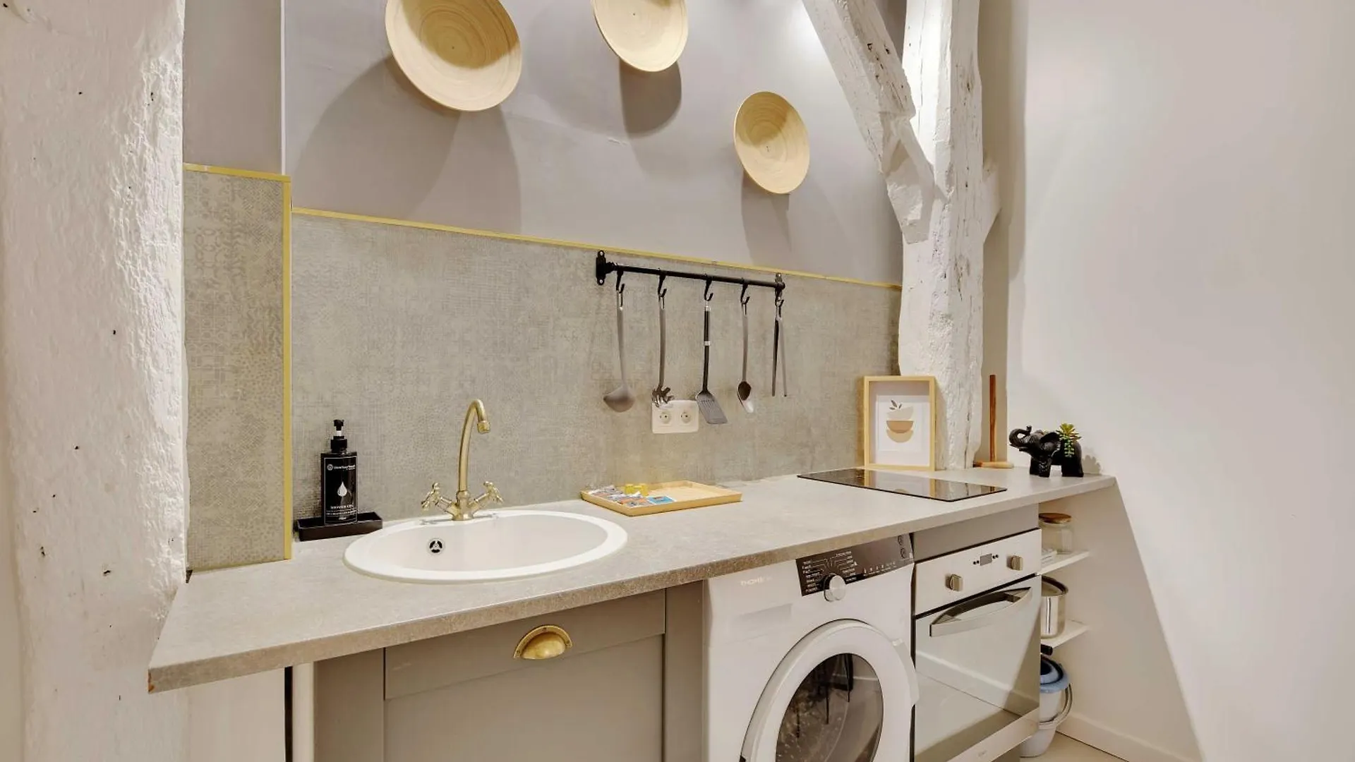 Elegant Apartment -2Br-4P- Le Marais Paris 0*,